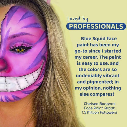 Non toxic white makeup cake for professional special effects and cosplay