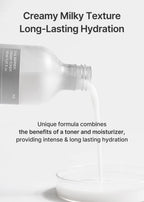 Celimax dual barrier creamy toner milky texture demonstration