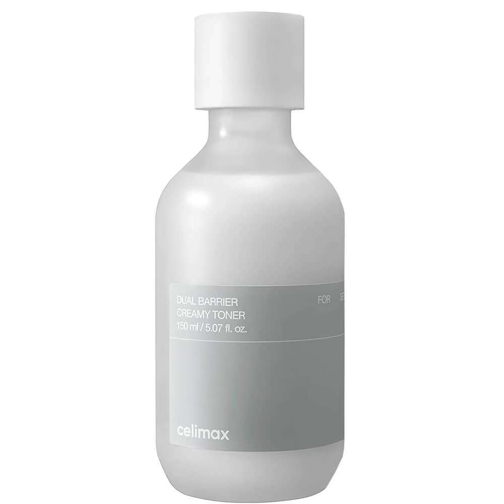 Authentic Celimax 150ml creamy toner packaging highlighting the ingredients list