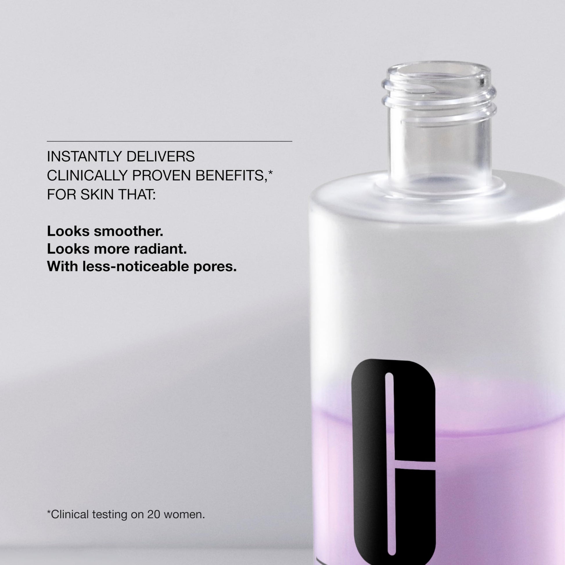 Clinique 3-Step Clarifying Lotion 2 toner bottle isolated