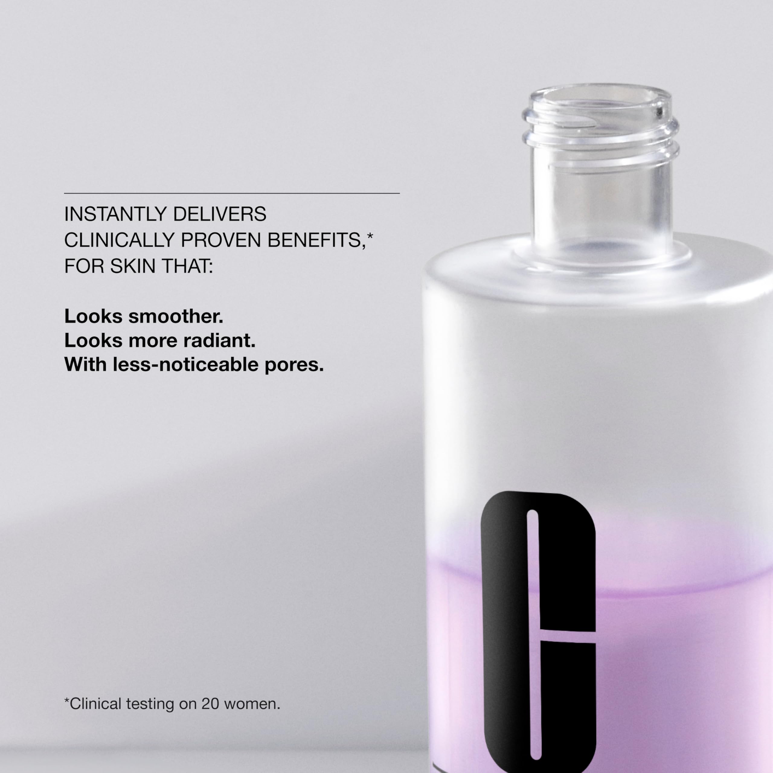Clinique 3-Step Clarifying Lotion 2 toner bottle isolated