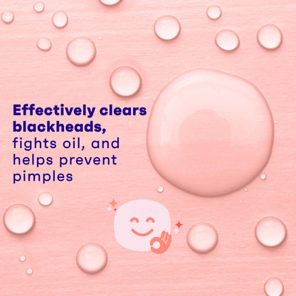 Close up of Clean And Clear Essentials toner label 8 fluid ounce