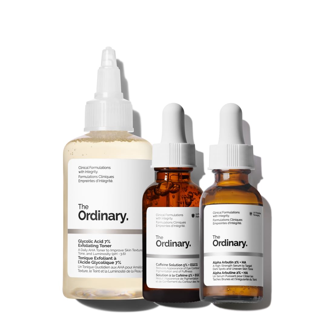 The Ordinary Glycolic Acid Exfoliating Toner bottle standing upright next to its box