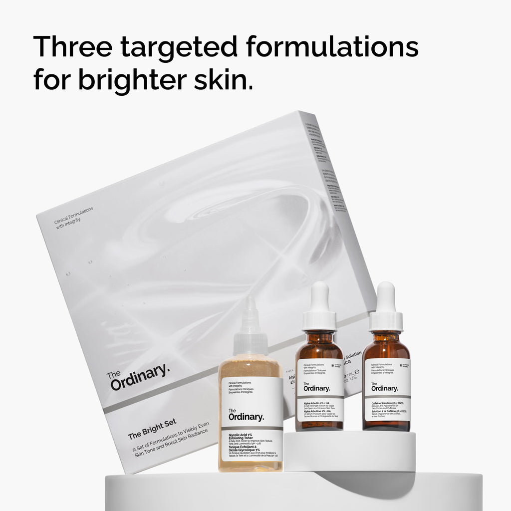 The Ordinary Alpha Arbutin serum dropper bottle