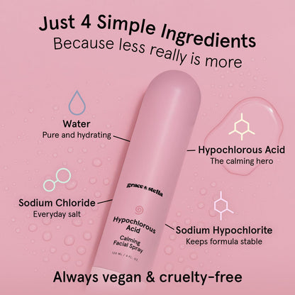 Grace & Stella 60 ml travel size face mist nozzle detail