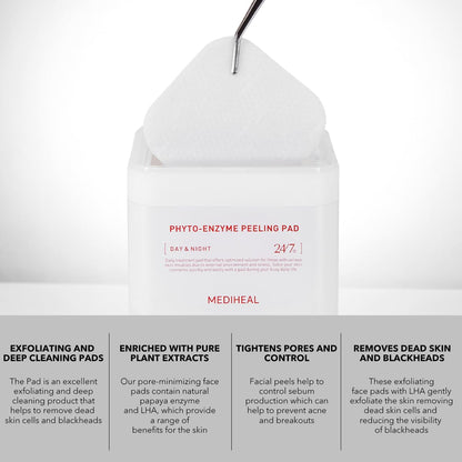 Eco-friendly vegan Eco Silk face pads infused with collagen essence