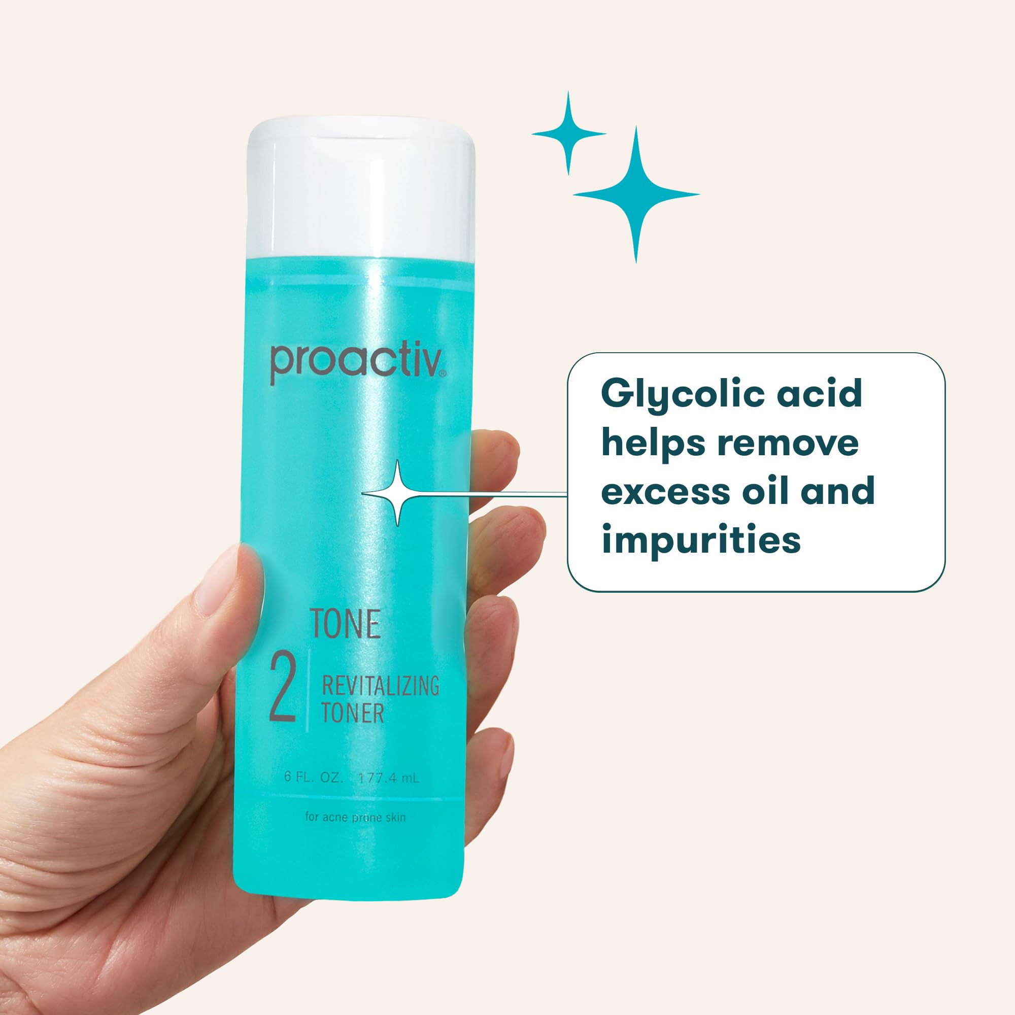 Proactiv toner 6 fluid ounces bottle packaging