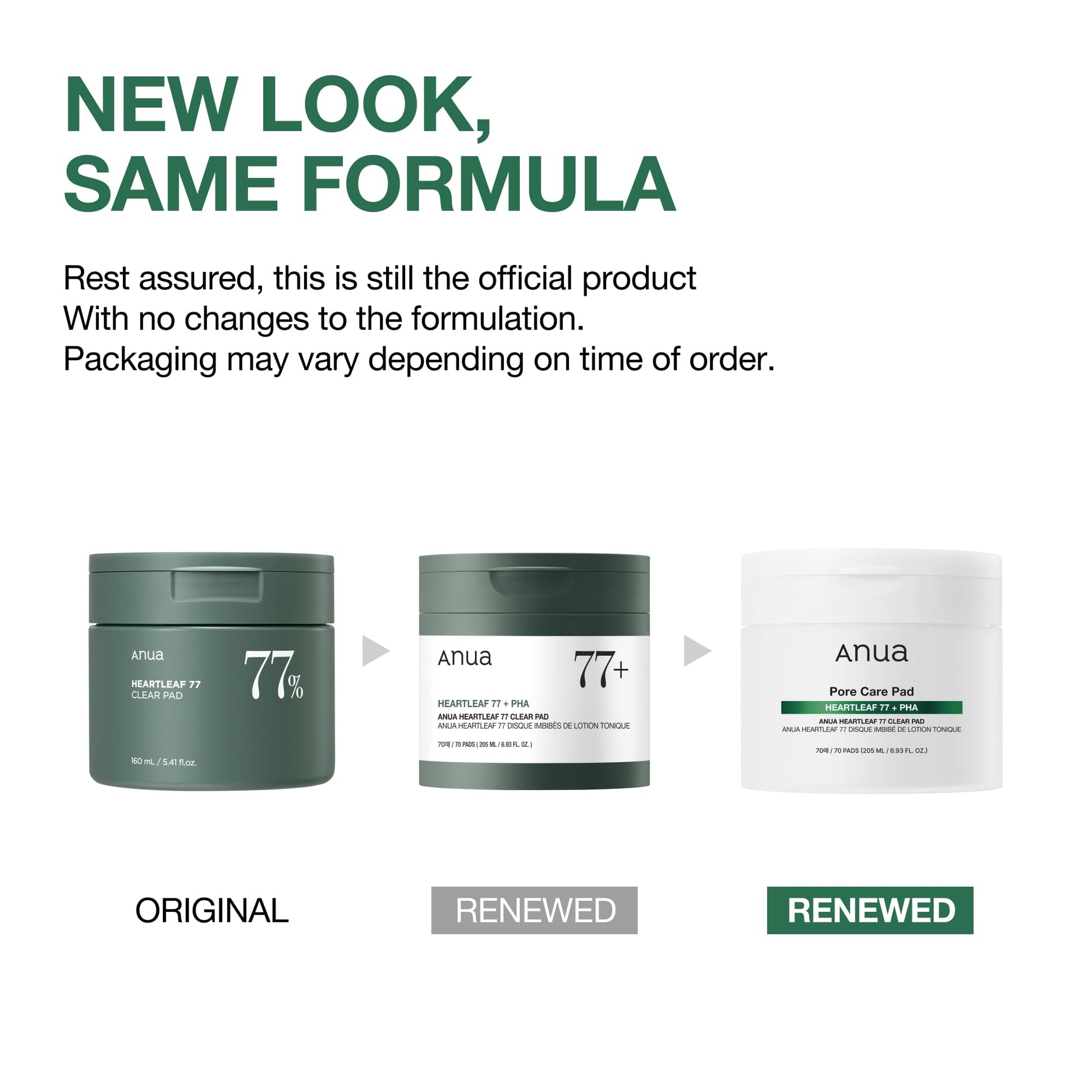 Korean skincare PHA exfoliating pads for sensitive skin relief.