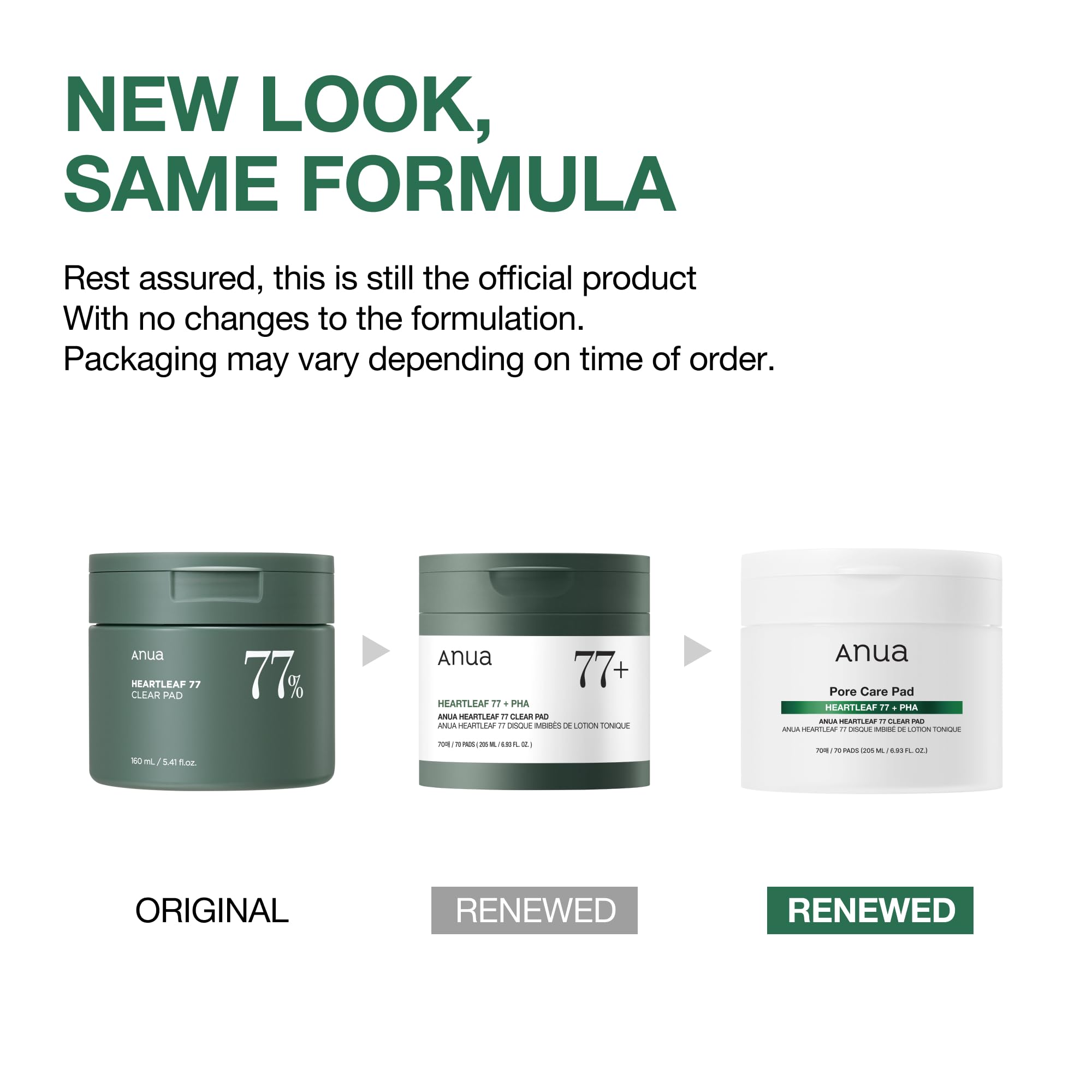 Korean skincare PHA exfoliating pads for sensitive skin relief.