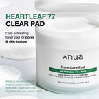 Anua skincare toner pad dual texture close up view