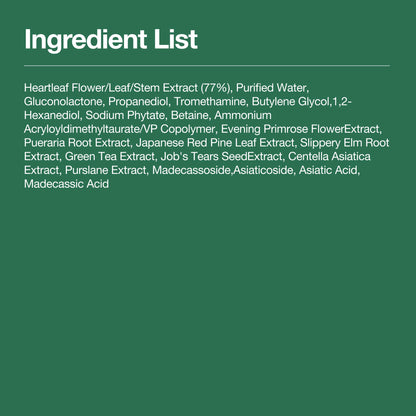 Gentle chemical exfoliation pads with PHA and Centella Asiatica.
