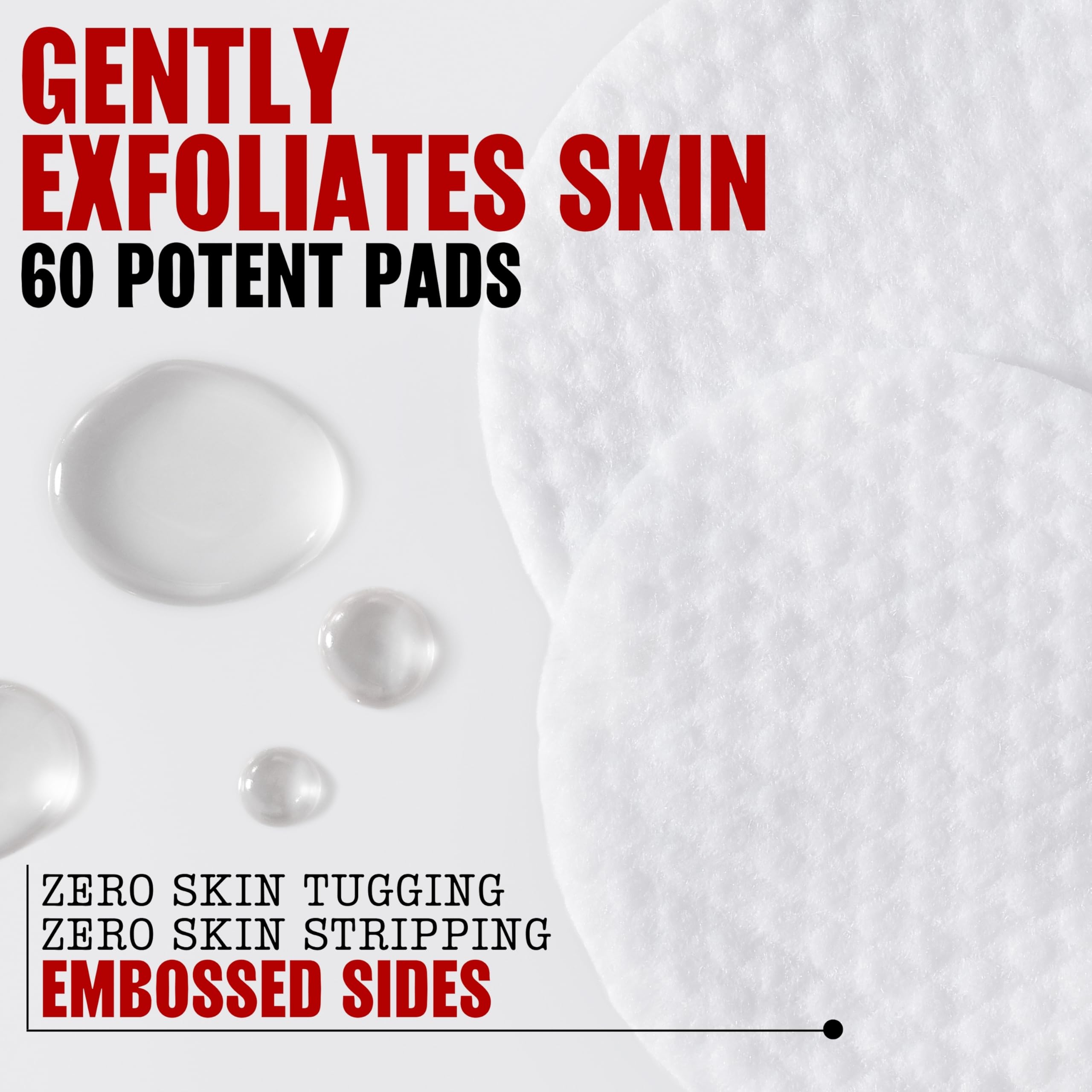 Thayers salicylic acid toner pads skincare texture close up