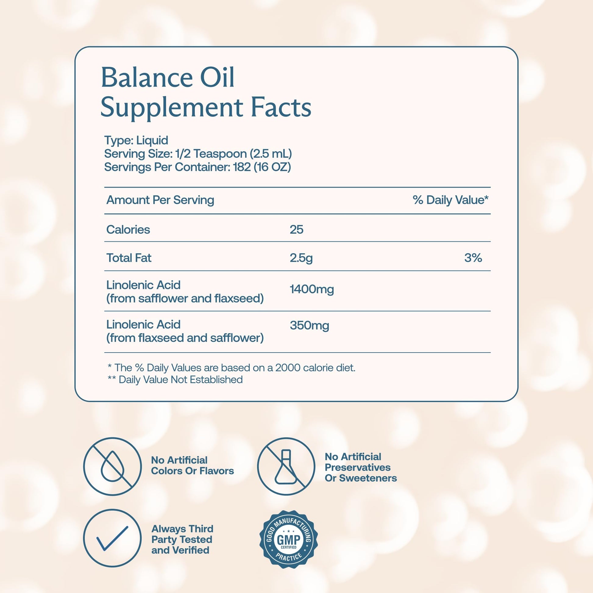 BodyBio Balance Oil dietary supplement softgels scattered next to the packaging