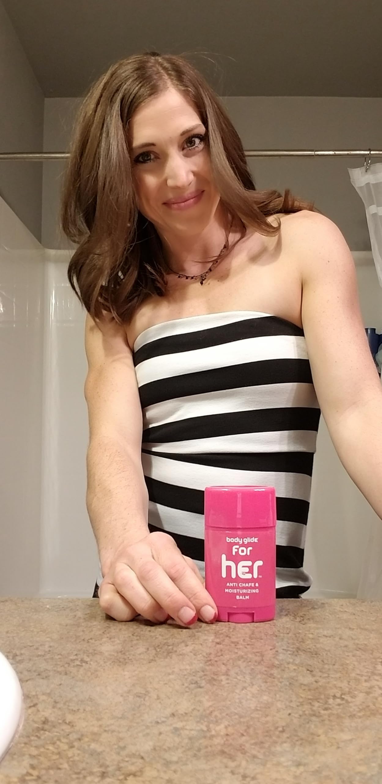 Body Glide plant based sensitive skin chafing protection stick display