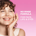 Garnier makeup remover bottle texture and clarity