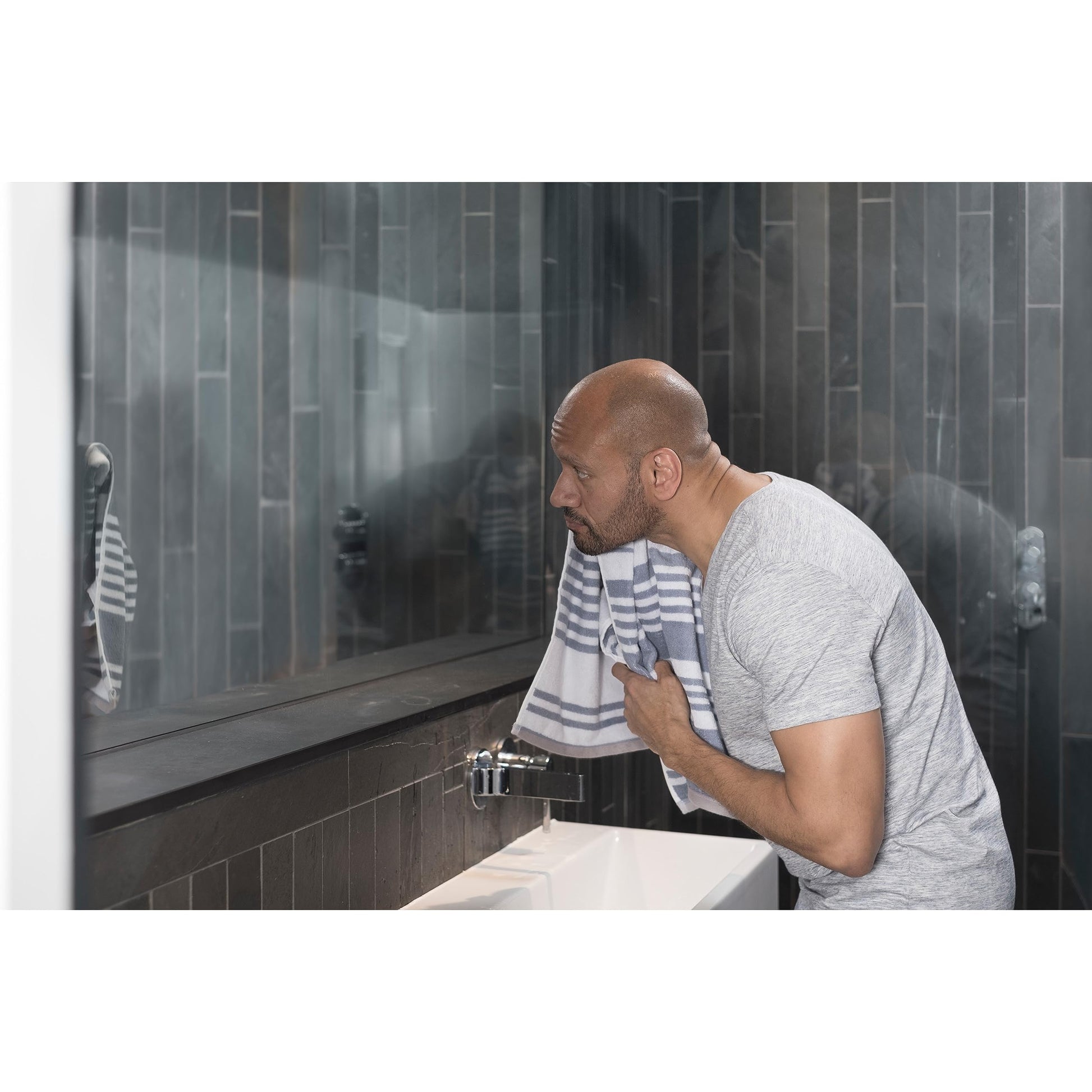 Application demonstration of Dove Men Plus Care face wash on hand