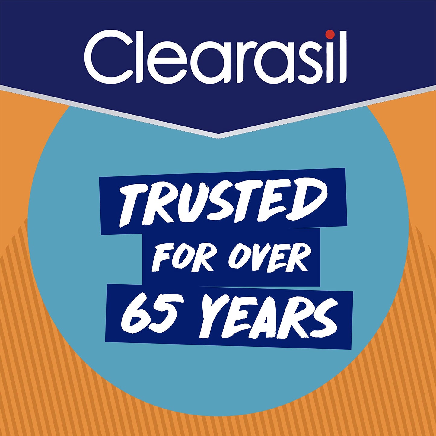 Clearasil 5 In 1 facial pads top view