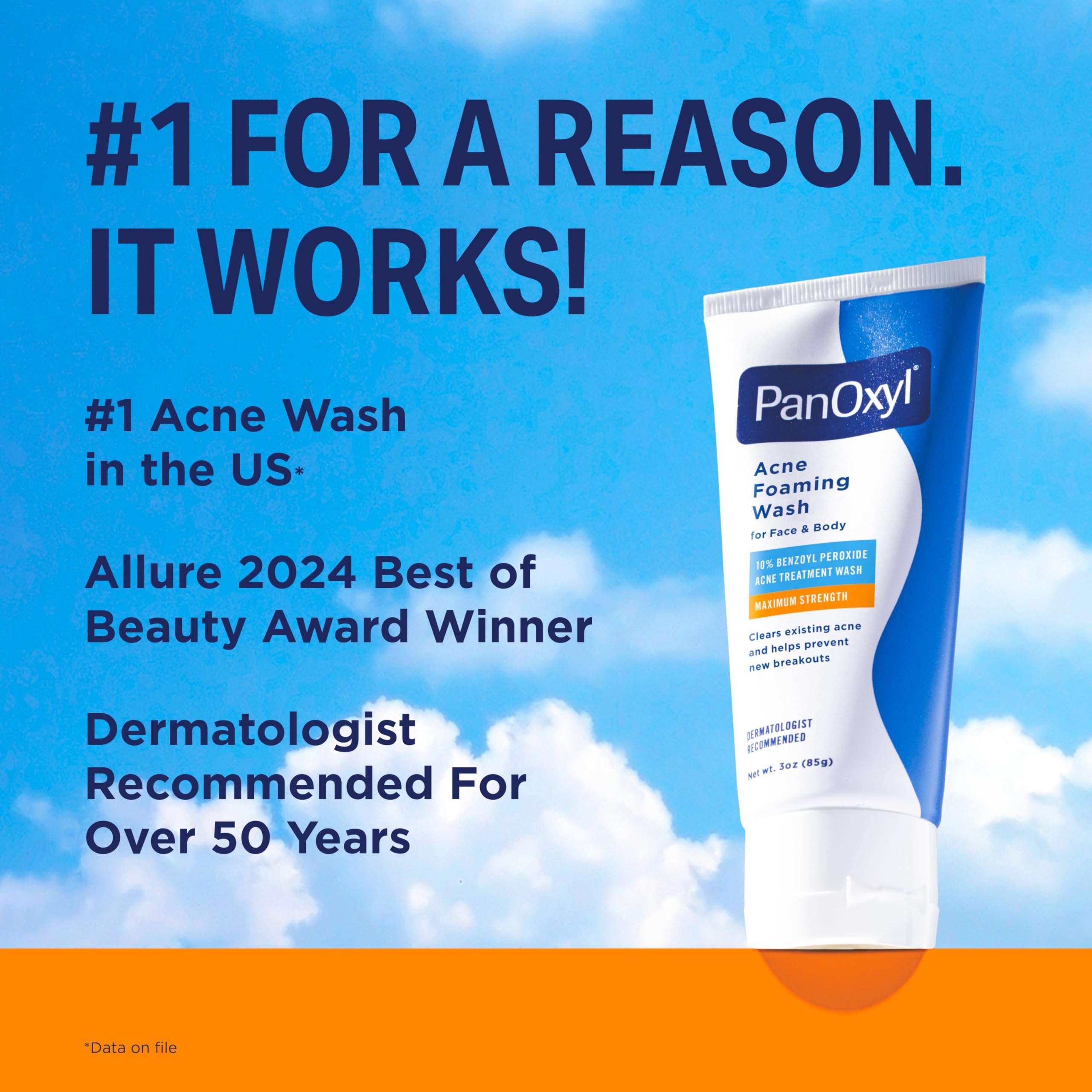 PanOxyl 10% Benzoyl Peroxide wash texture demonstration