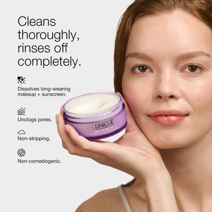 Clinique Take The Day Off Cleansing Balm solid texture