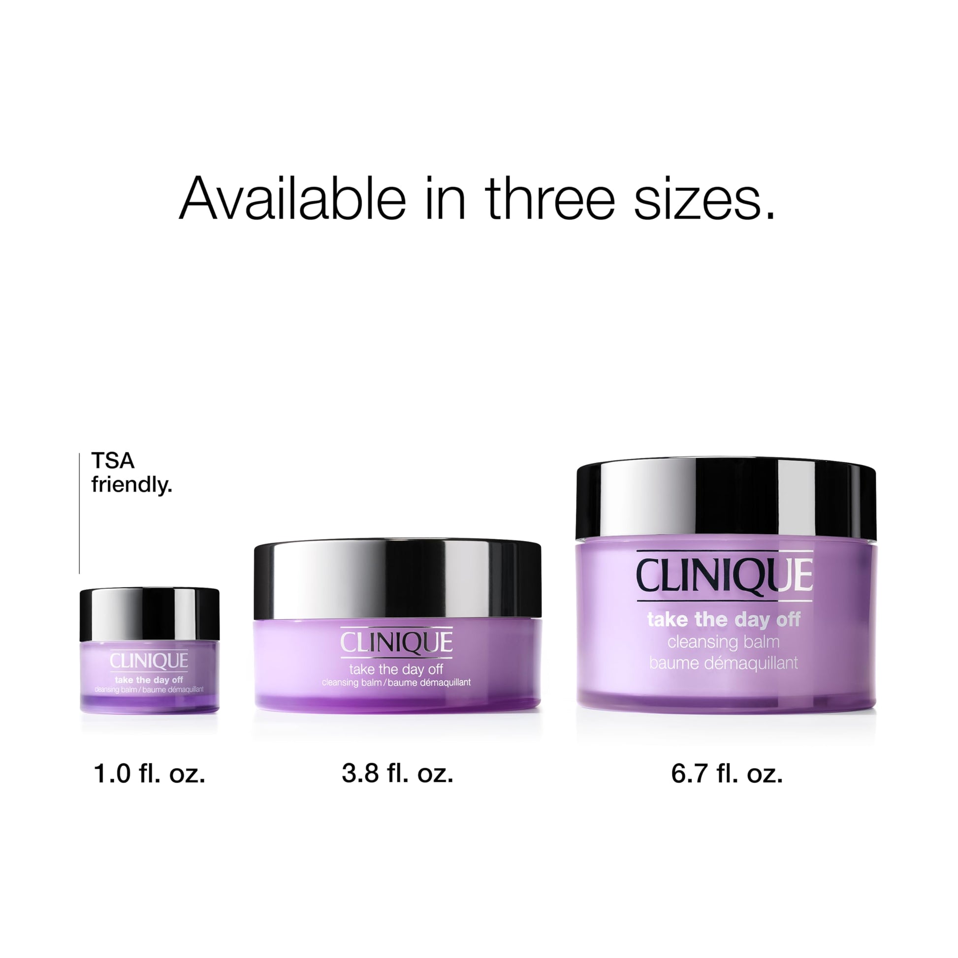 Clinique Take The Day Off Cleansing Balm full size jar