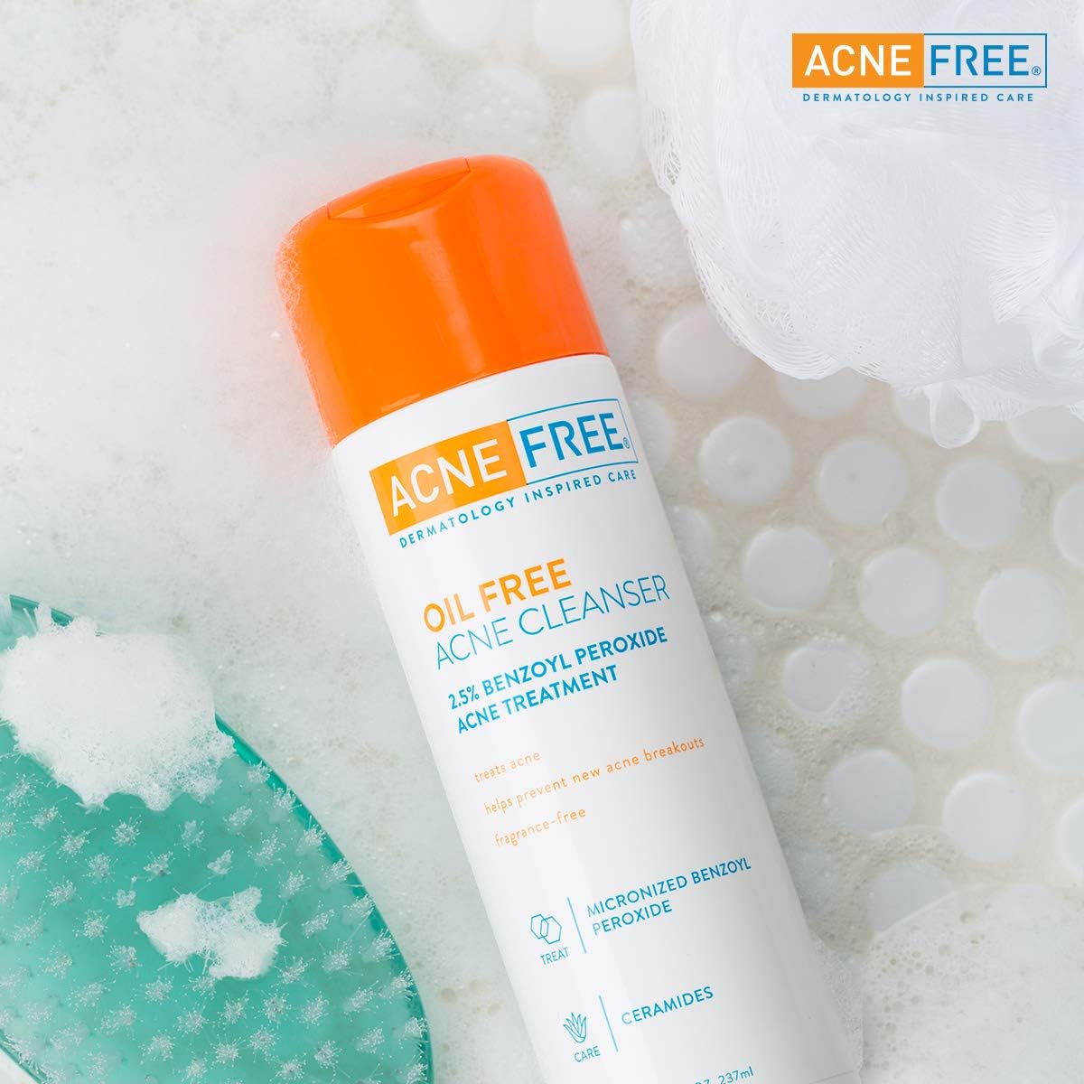 AcneFree dermatology inspired acne care packaging