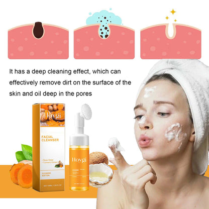 Magic Molecule hypochlorous acid face and body clearing solution application