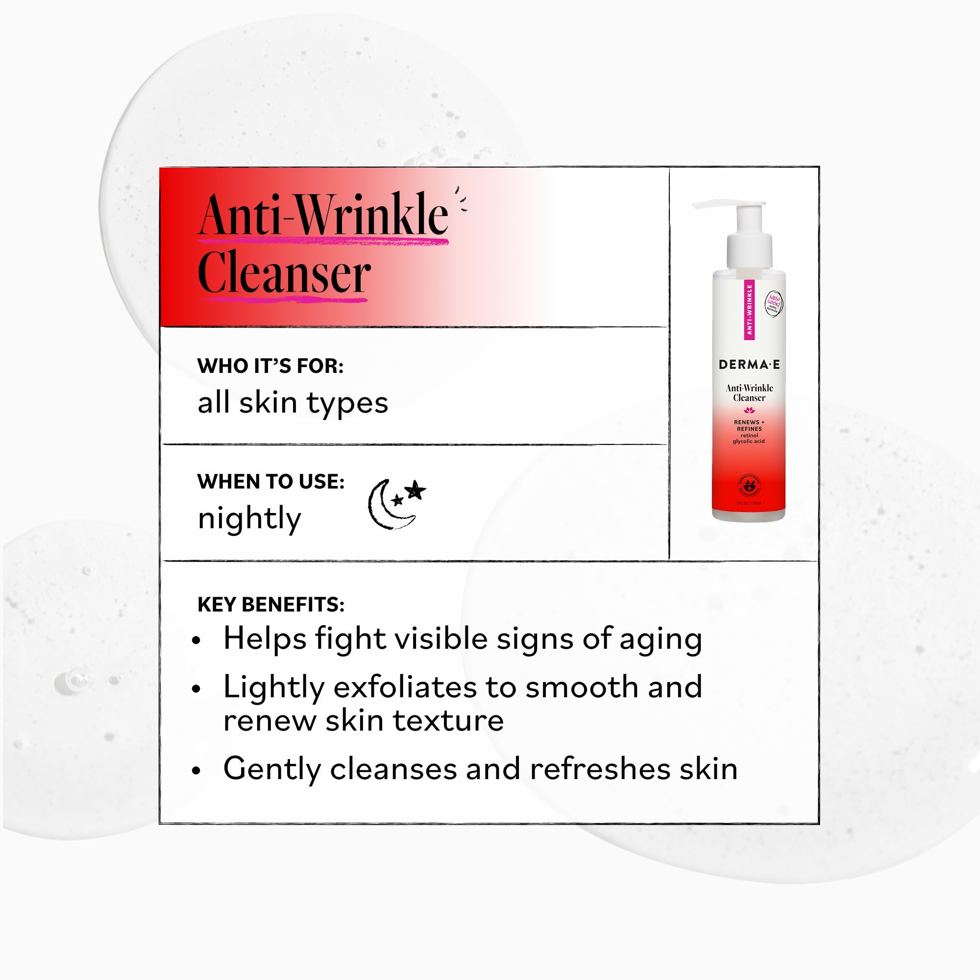 Vegan and cruelty-free exfoliating face wash
