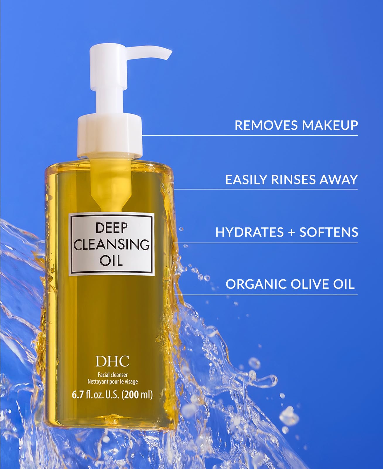 DHC Deep Cleansing Oil 6.7 Fluid Ounces bottle