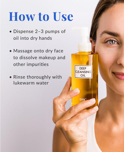 DHC skincare product packaging