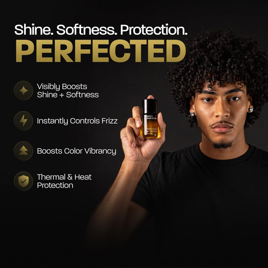 BASED BODYWORKS Hair Elixir thermal protectant oil formula texture close up