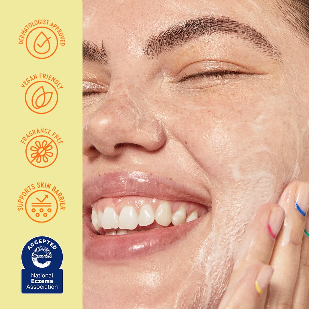 BYOMA fragrance free skincare cleanser for sensitive skin