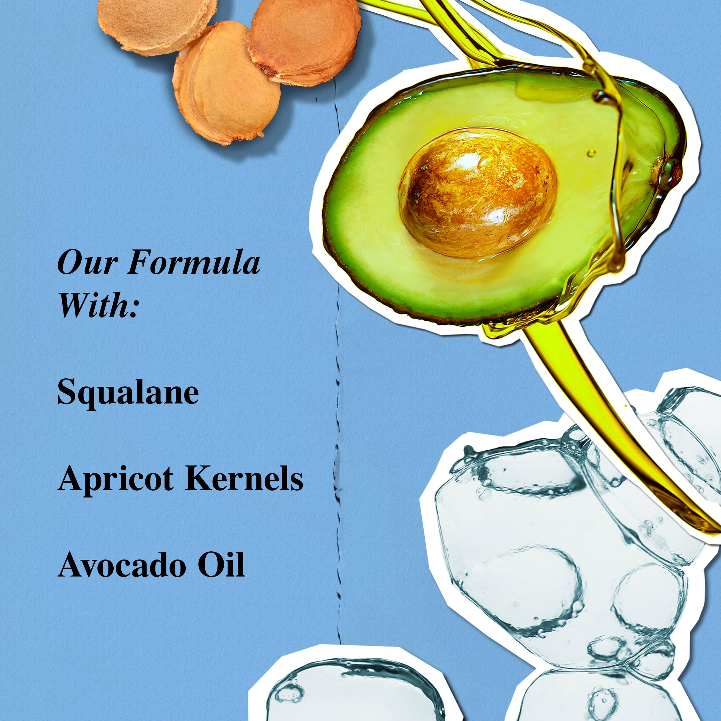 Kiehl's Ultra Facial Cleanser side profile showing ingredients