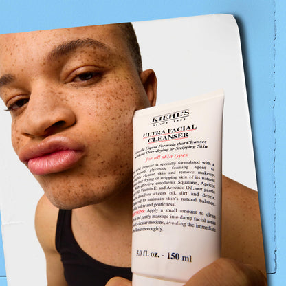 Authentic Kiehl's Ultra Facial Cleanser bottle