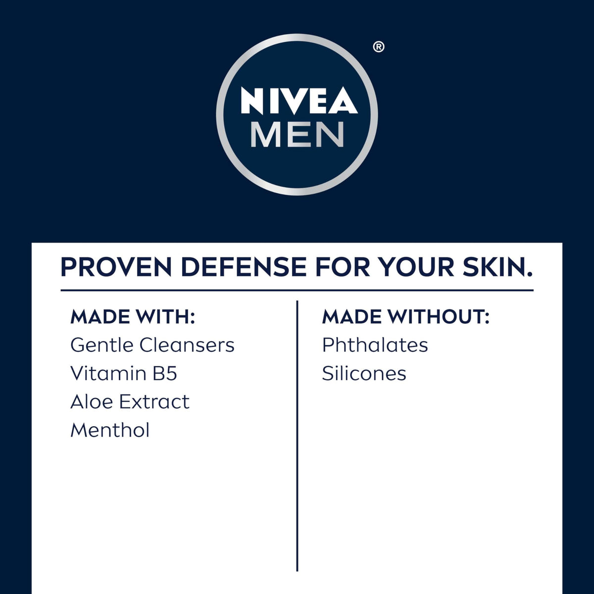 Nivea Men Maximum Hydration Face Wash complete packaging