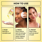 Garnier Vitamin C micellar water ingredients list close up