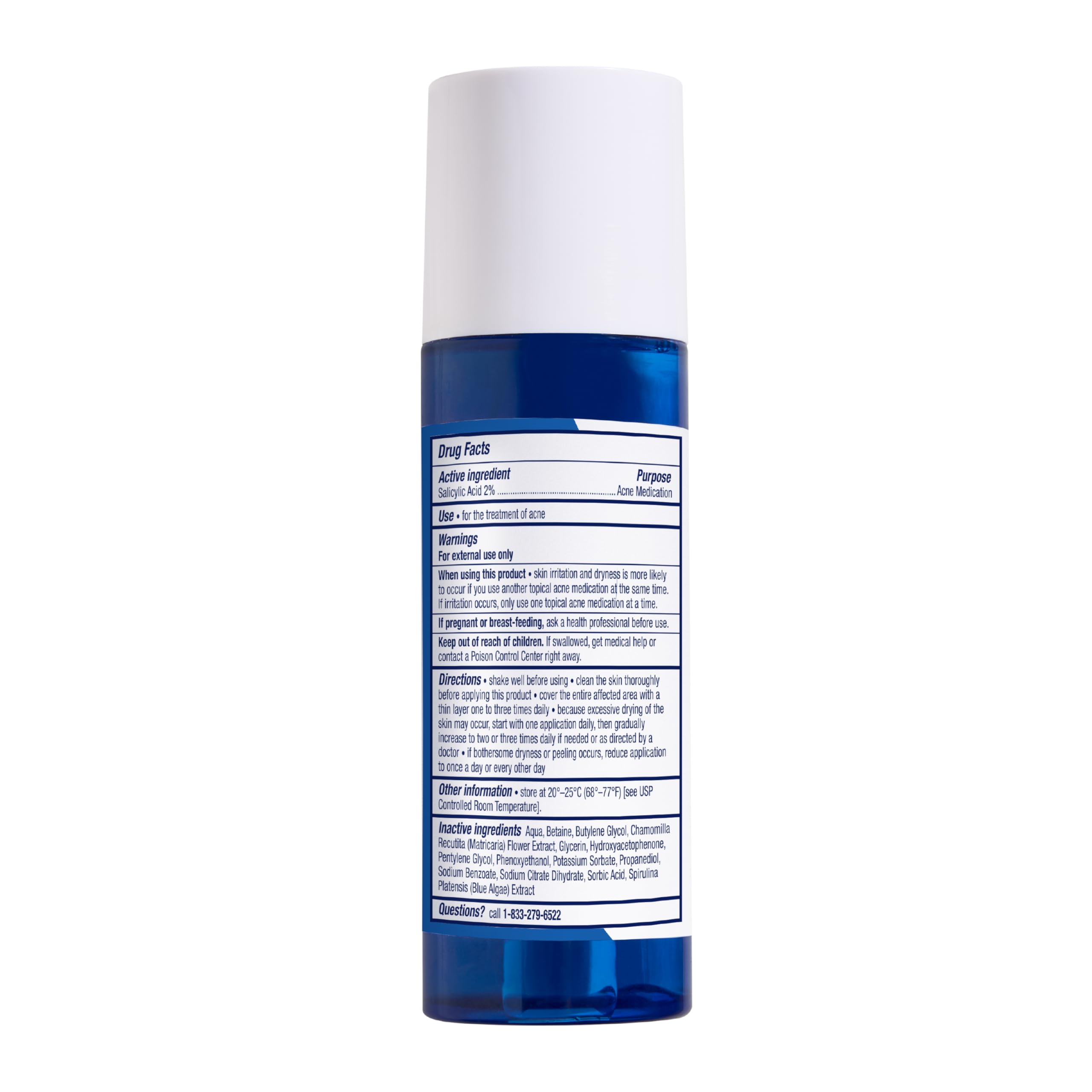 PanOxyl BHA liquid exfoliant packaging details