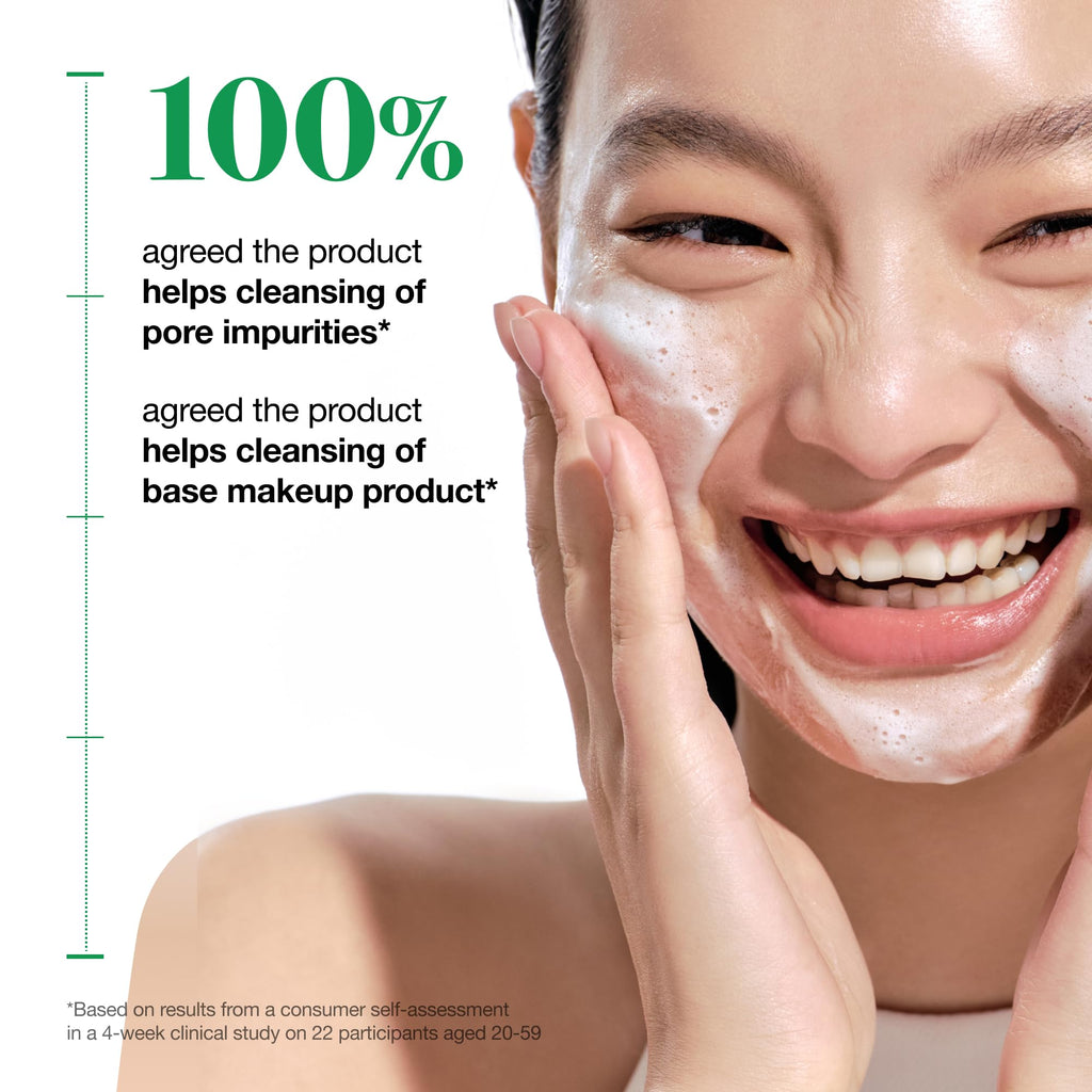Anua pore cleanser cap and pump design