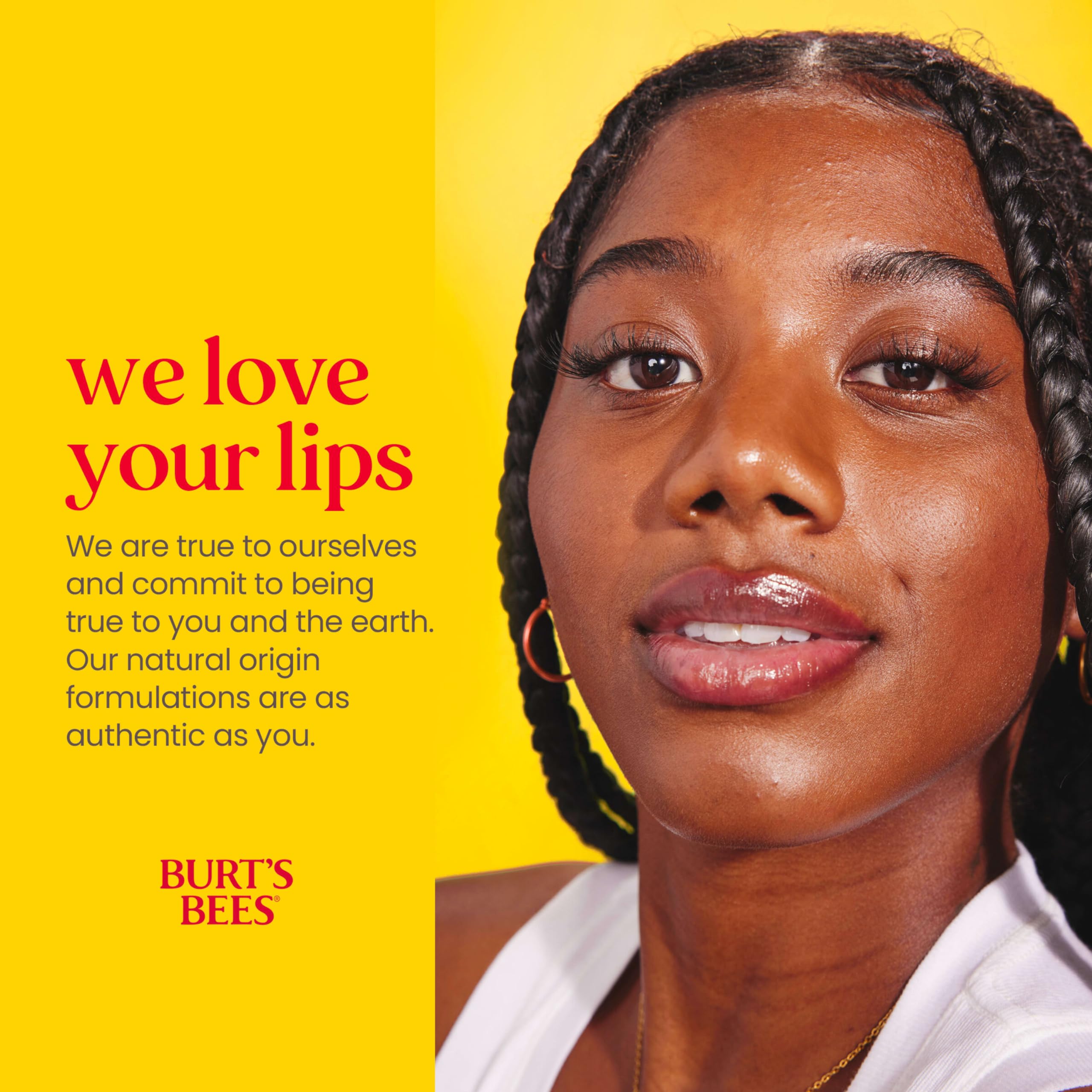 Burt's Bees original peppermint oil and vitamin E lip balm pack for dry lips