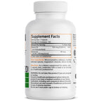 Bronson Vitamin K2 capsules supplement facts label