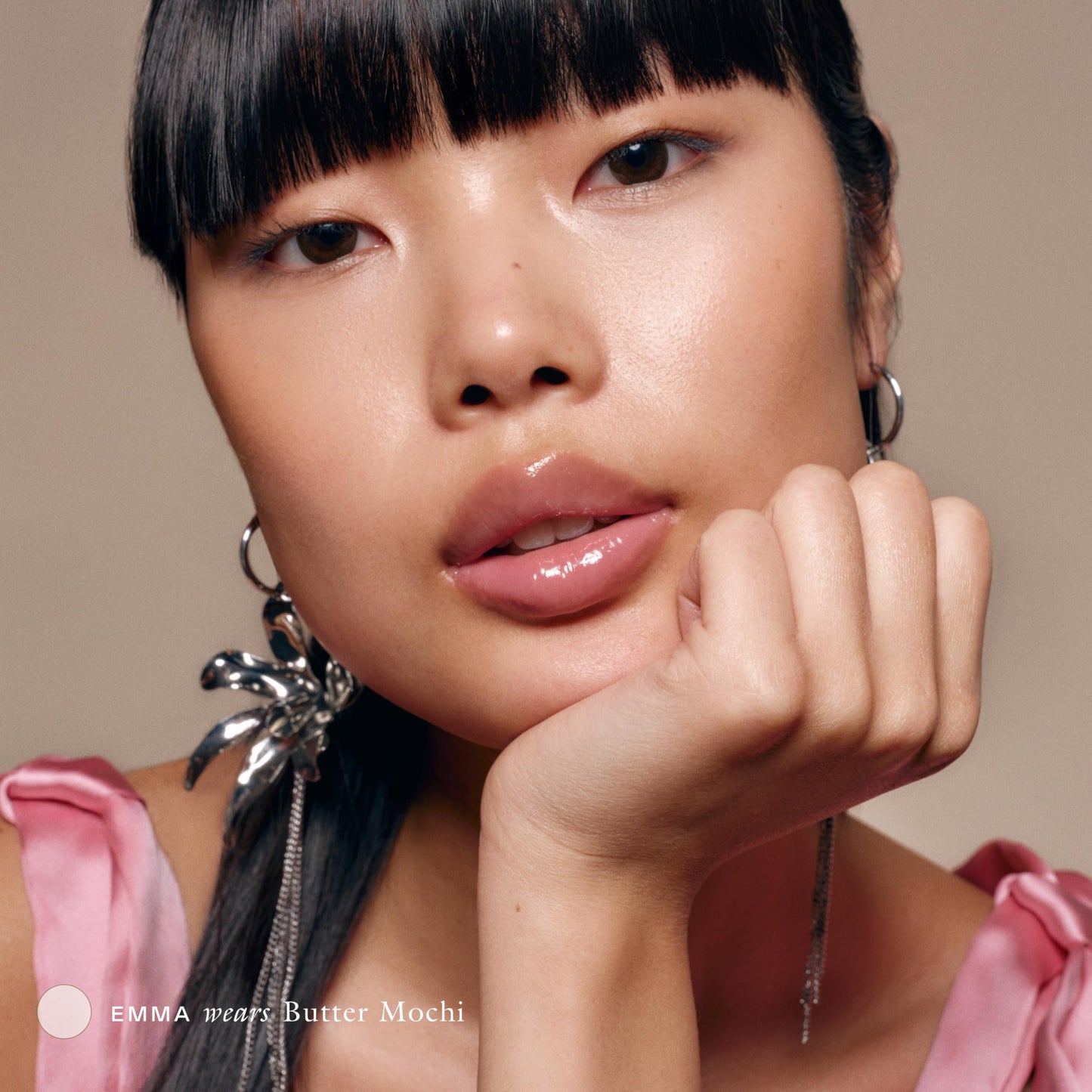 Eadem Le Chouchou high-shine gloss finish on lips