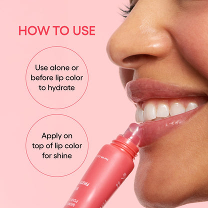 Glossy finish of Laneige Berry Lip Glowy Balm
