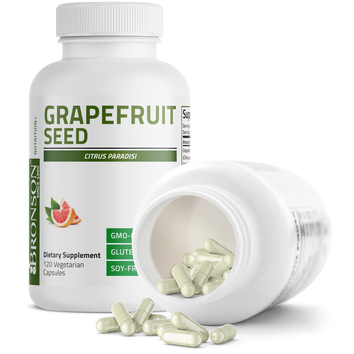 Authentic Bronson Laboratories grapefruit extract packaging