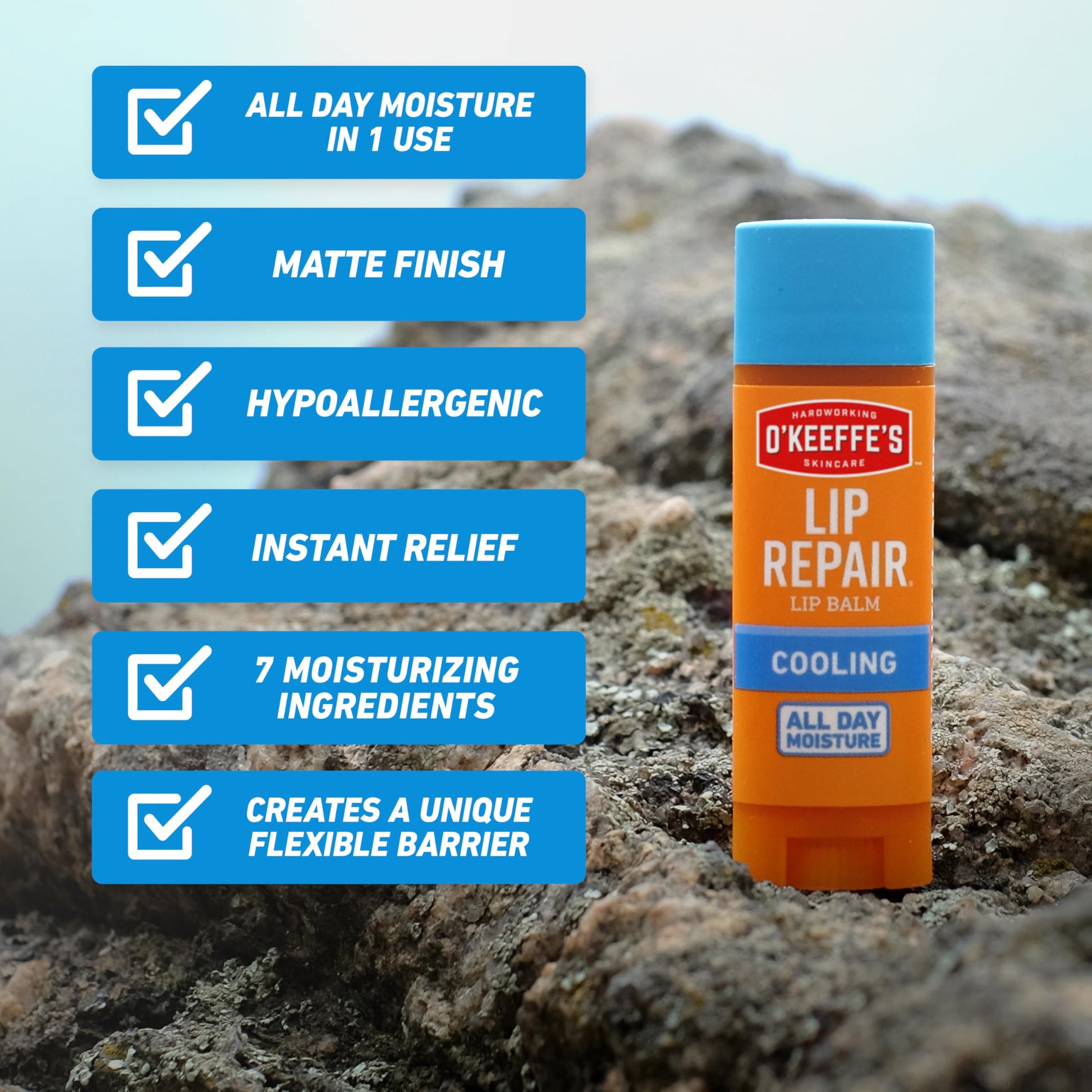 O'Keeffe's lip treatment for intense hydration