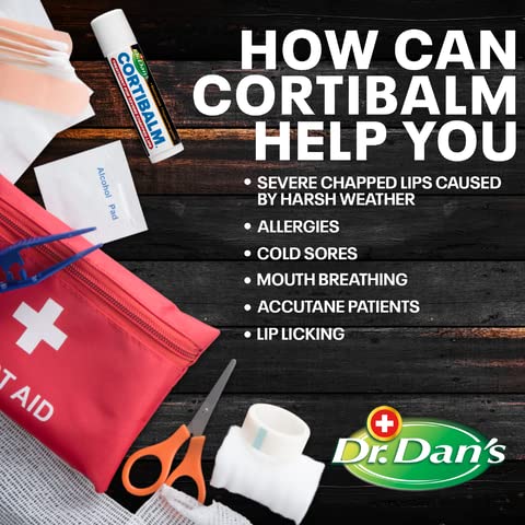 Dr. Dan's Cortibalm authentic USA imported lip care