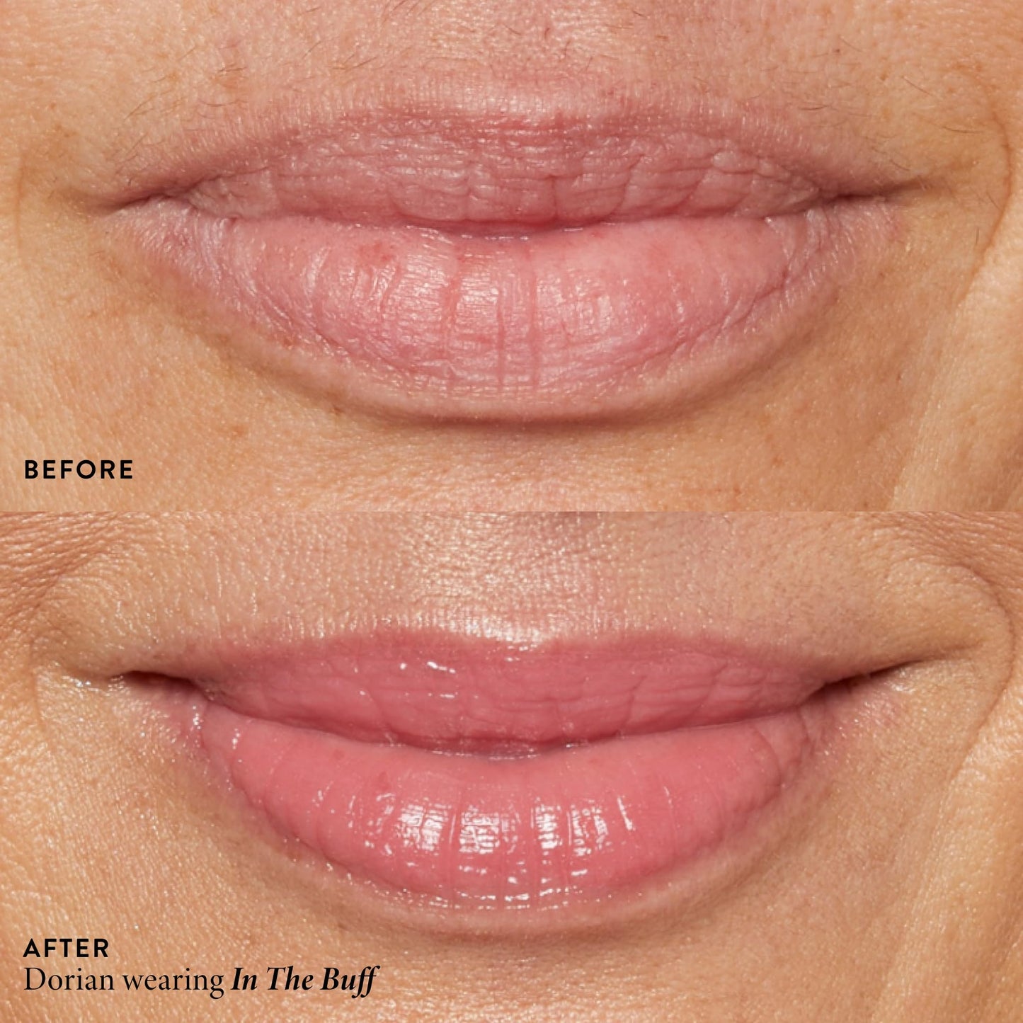 Close up of Laura Geller Jelly Balm semi-shine finish