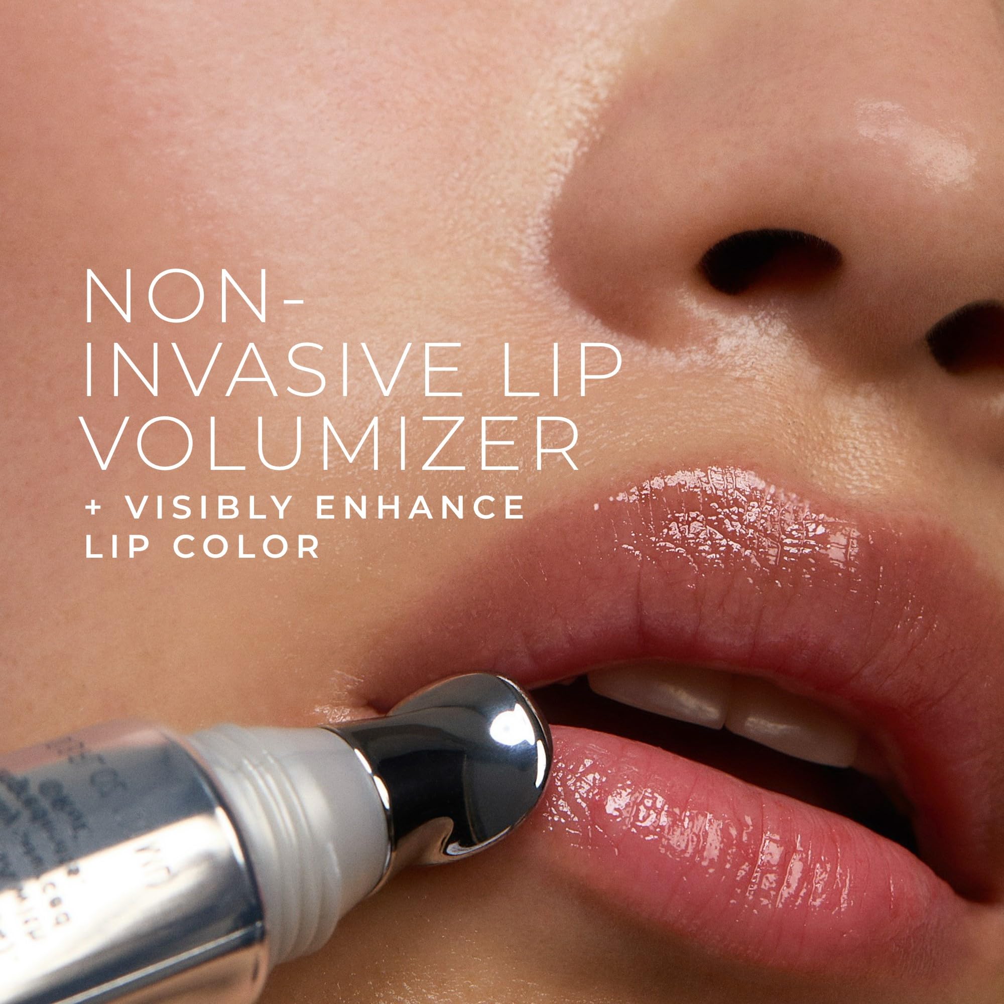 RoC Lip Volumizer applicator and texture close up