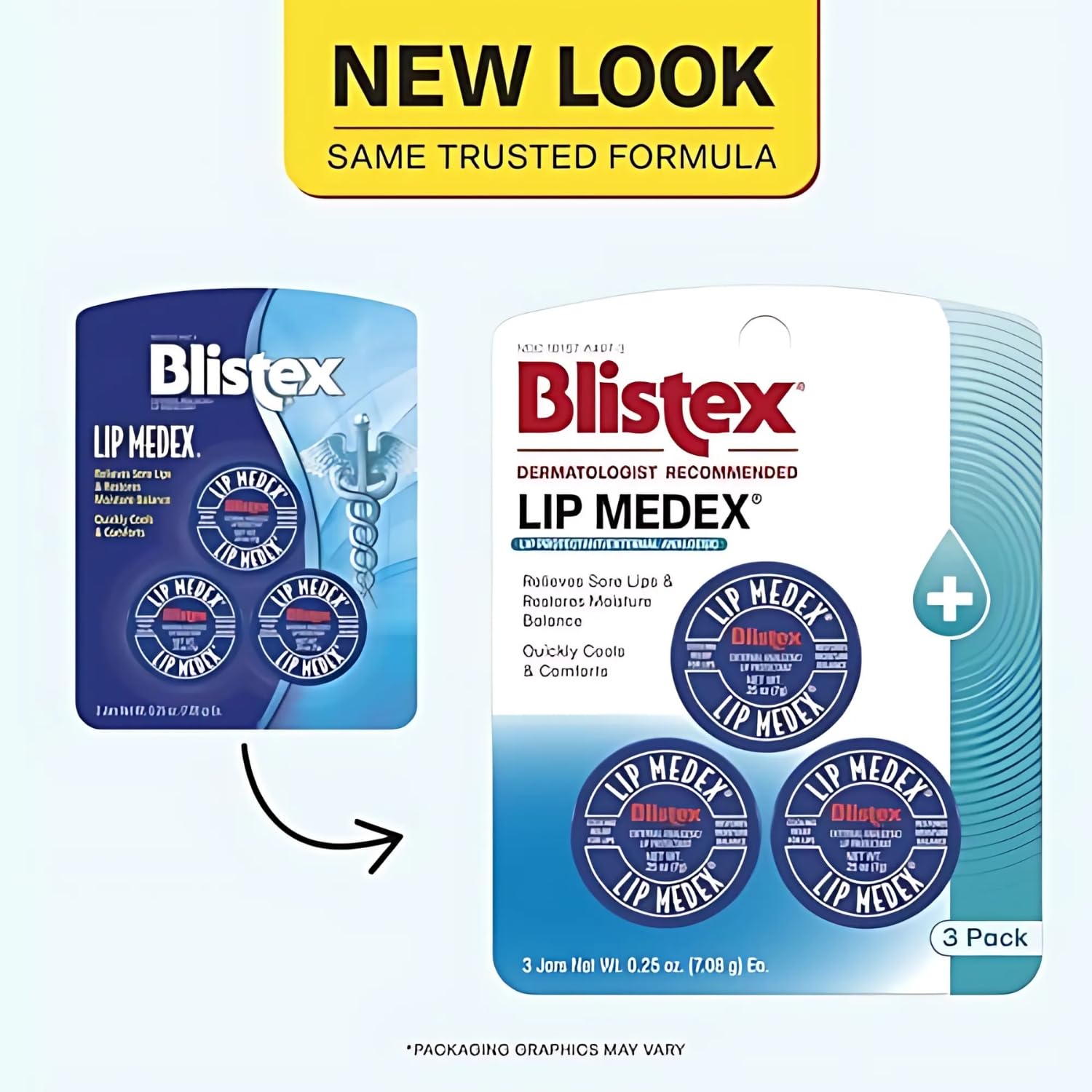 Blistex imported USA lip balm texture closeup for cracked lip relief