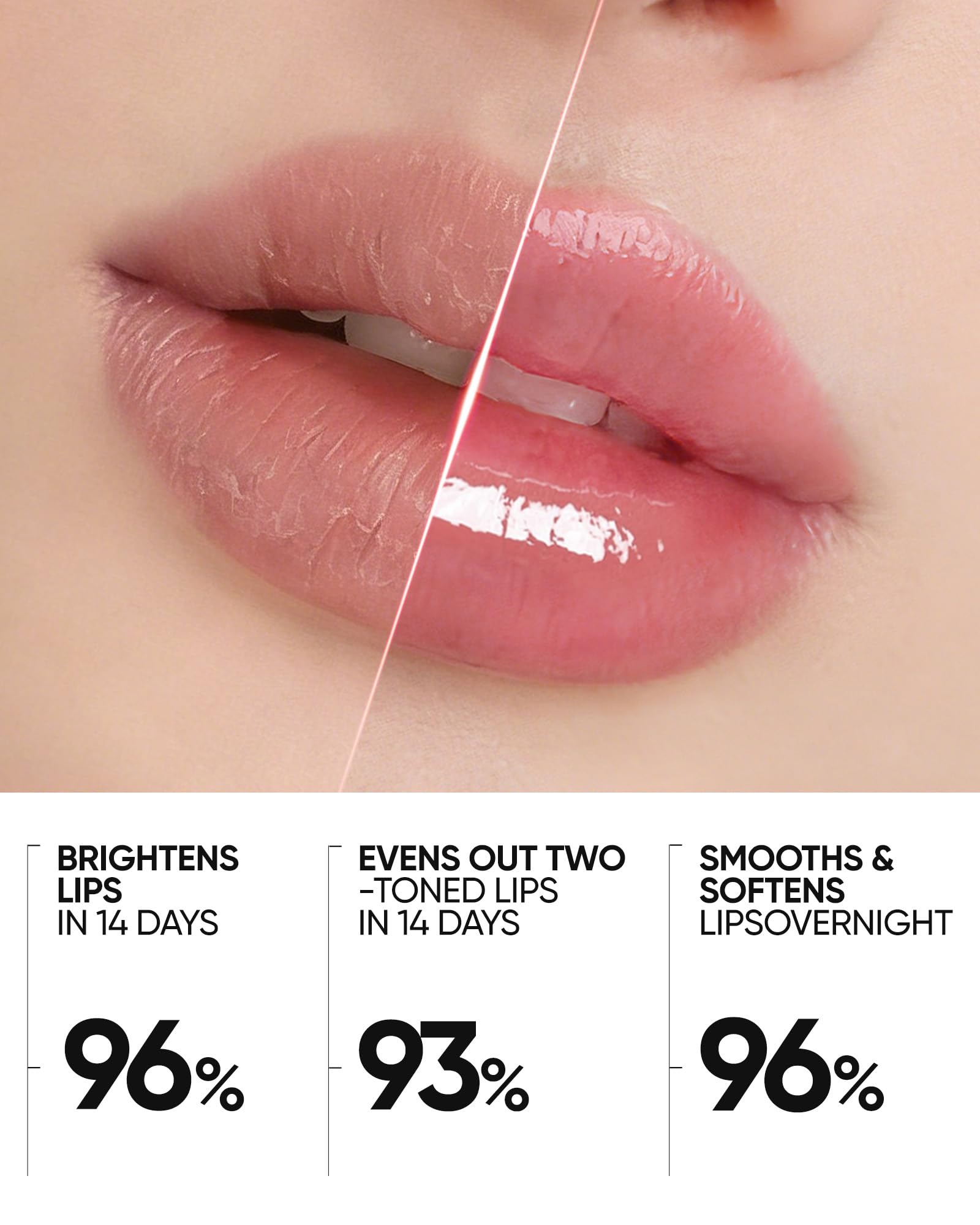 Close up of Skintific peptide lip serum metal applicator