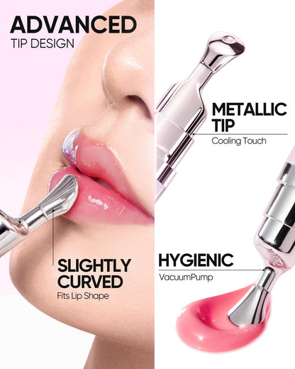 Skintific tinted lip gloss daily routine application