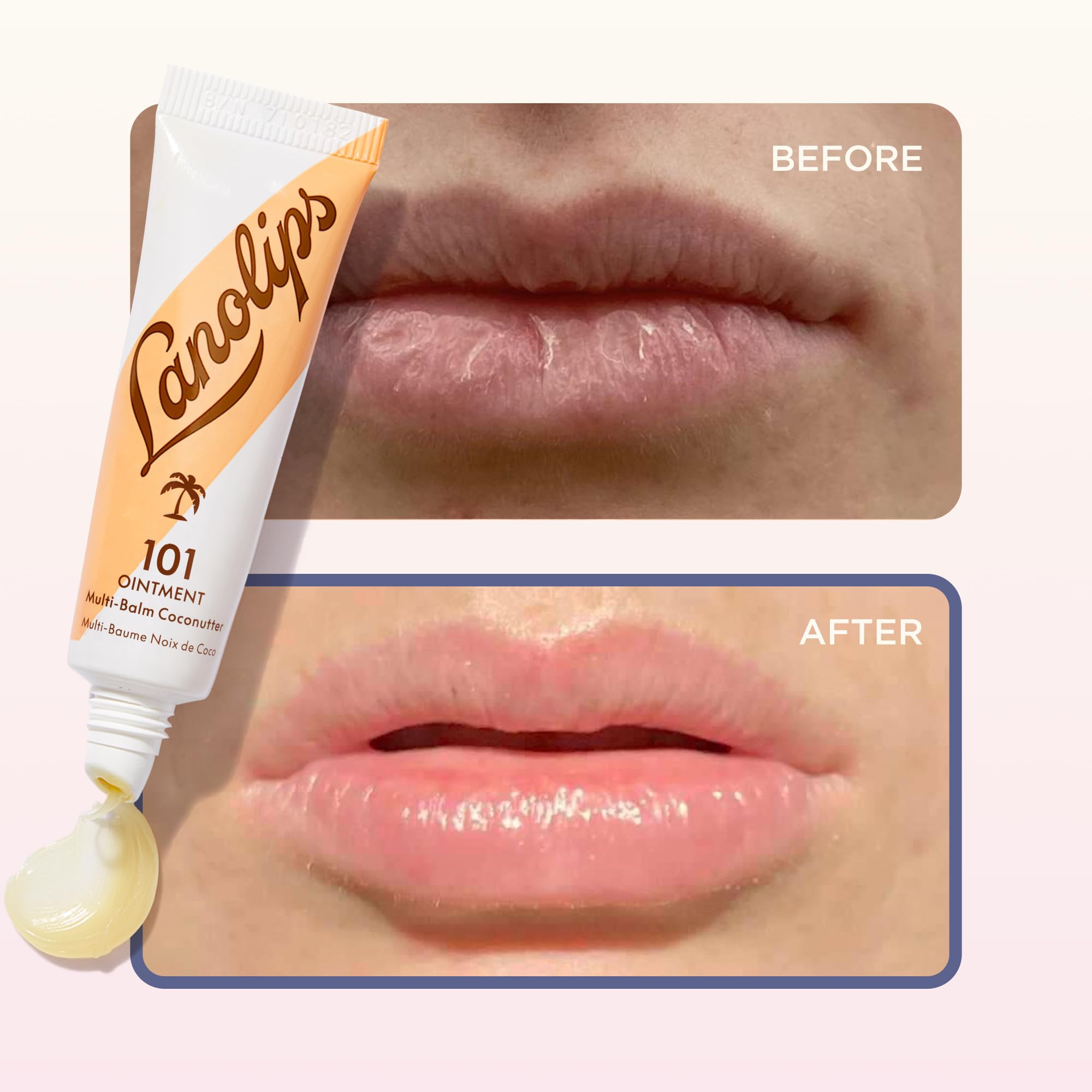 Lanolips Coconutter tube size reference 0.35 ounce